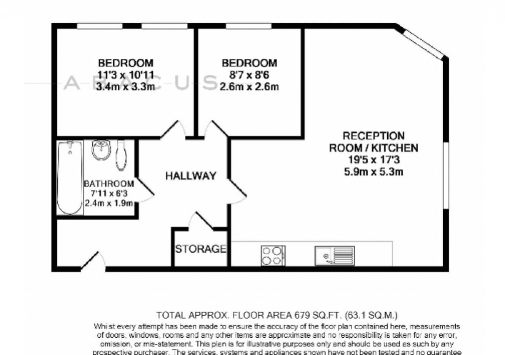 Floorplans For Shenley Road, Borehamwood, WD6 1AA